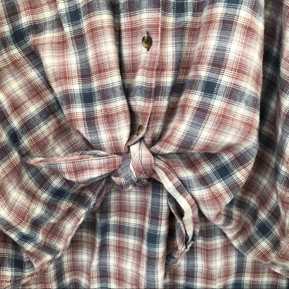 MUDD | Front Tie Flannel - Picture 7 of 7